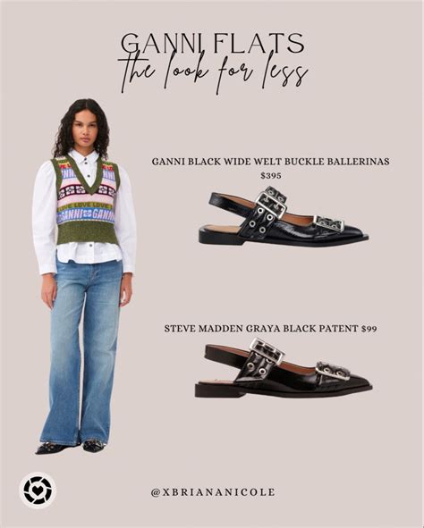 ganni shoe dupes